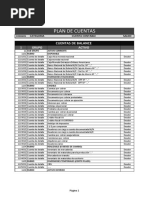 Catálogo de Cuentas Contables en Excel | PDF