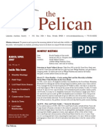 March-April 2007 Pelican Newsletter Lahontan Audubon Society