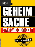 Max Von Frei - Geheim Sache Staatangeh 246 Rigkeit