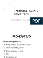 Rehabilitación Del Paciente Hemipléjico