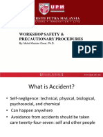 Workshop Safety Procedures