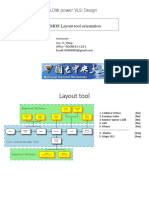 CMOS Layout Tool Orientation