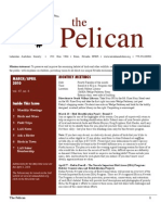 March-April 2010 Pelican Newsletter Lahontan Audubon Society