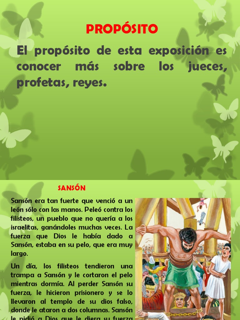 Jueces, Profetas y Reyes PDF
