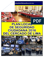 1 Plan Local de Seguridad Ciudadana 2016 Del Cercado de Lima