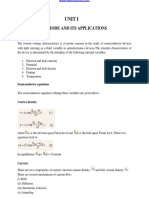 EE2203 Electronic Devices and Circuits Lecture Notes PDF