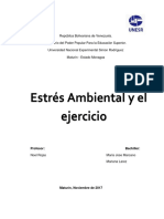 Estres Ambiental y El Ejercicio