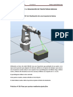 Prácticas de robótica - Trayectorias básicas en RobotStudio