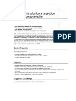Introduction Gestion Portefeuille