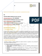 Carta de Presentación GEO DRONE S.a.C.