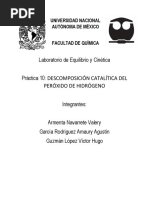 Descomposicion catalitica