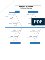 Plantilla Xls Diagrama de Ishikawa