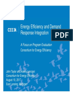 Integrating Efficiency and Demand Response (Taylor & Lanciani)