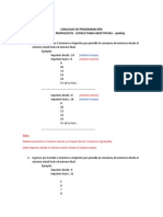 Problemas Propuestos - Sentencias Repetitivas-1