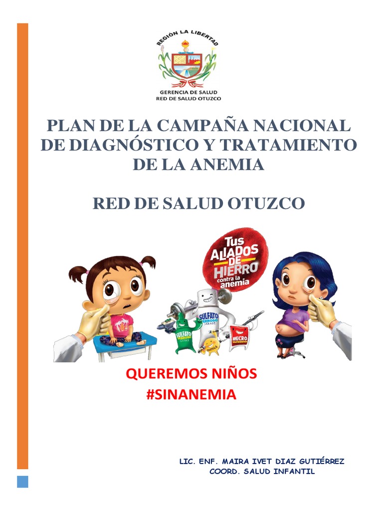 Campaña Nacional contra la Anemia Infantil | PDF | Anemia | Salud y ...