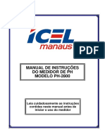 Manual PHmetro de Bancada - Icel