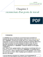 Chapitre I (Architecture d Un Poste de Travail) TSSRI TRI TDI