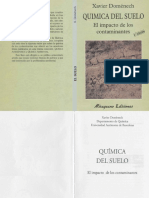 Biologia - Quimica Del Suelo, El Impacto de Los Contaminantes - FL