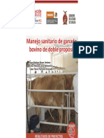 Manejo Sanitario de Ganado Bovino de Doble Proposito PDF
