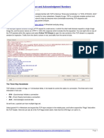 Understanding TCP Sequence and Acknowledgment Numbers