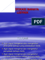 k3 Listrik Identifikasi Bahaya Listrik, Ir. Harunsyah, S.MM