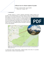 Hazard Mitigation Plan in Case of A Volcanic Eruption of Cayambe