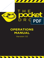 Airdroids Pocket Drone Manual, Ver. 1.0 PDF