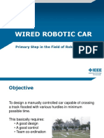 Wired Robotic Car