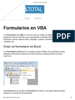 Formularios en VBA - Excel Total