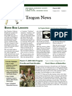 March 2009 Trogon Newsletter Huachuca Audubon Society