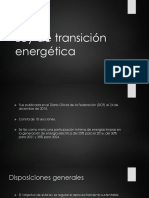 Ley de Transición Energética