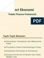 Sesi 1 Teori Ekonomi - Kerangka Berfikir Keuangan Publik