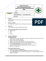 Instruksi Kerja Medonic M20 - Puskesmas Bugel