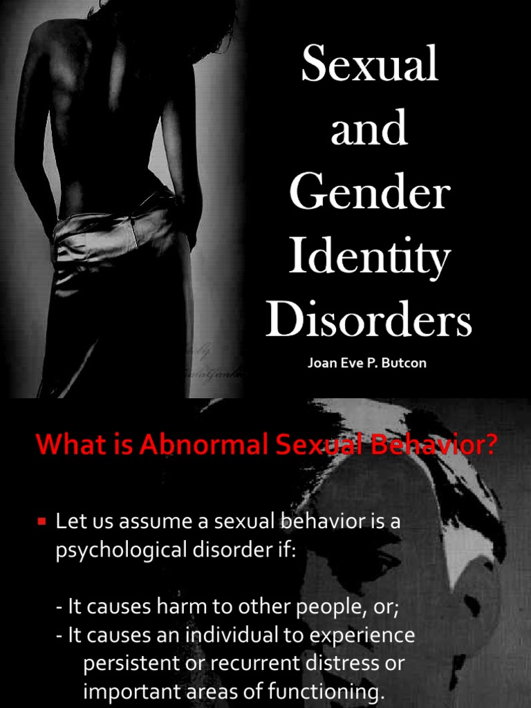 Sexual Disorders Ab photo