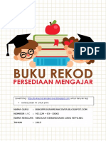 Cover Muka Depan Buku Rekod Persediaan Mengajar (Bukuprogramdancover - Blogspot.sg)