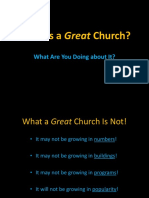 What Is A Great Church