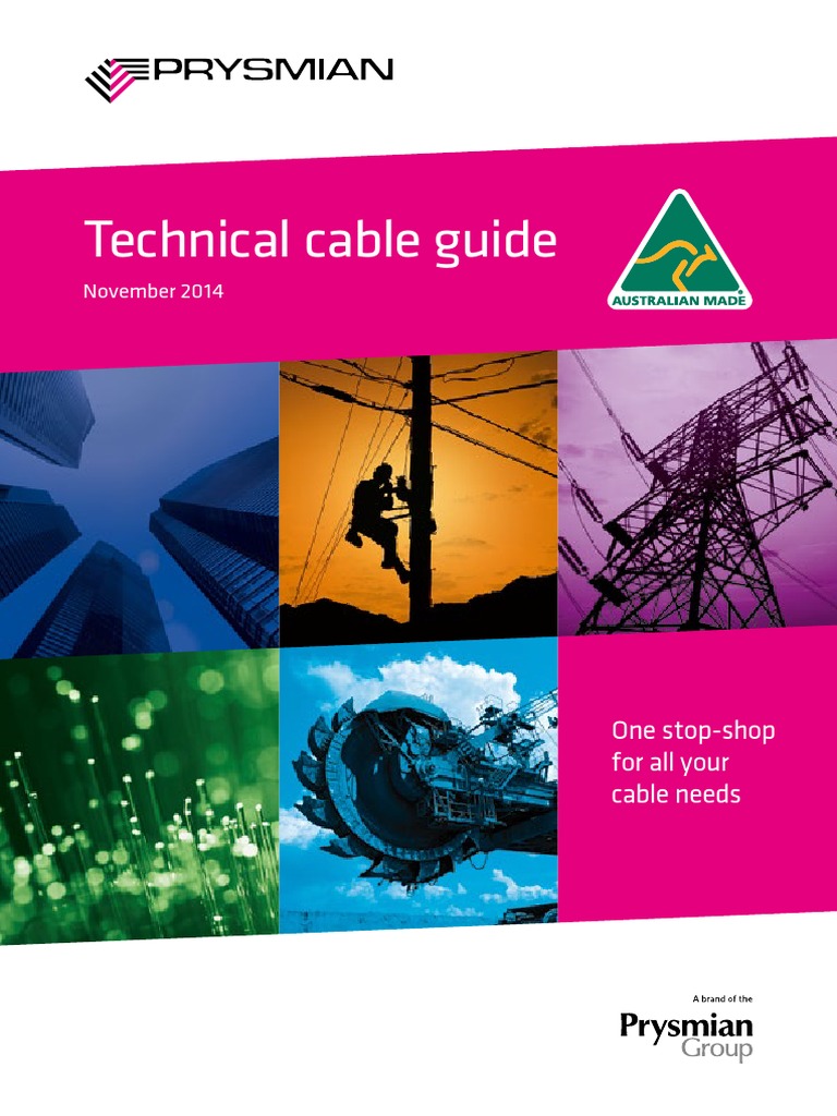 Technical Cable Guide PDF Electricity Wire