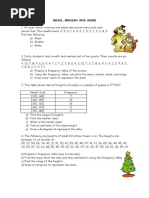 2 - Statistics 3 Worksheet