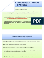 Comparison of Nursing and Medical Diagnoses