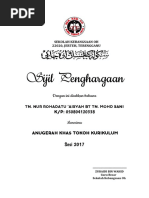 Sijil Penghargaan TOKOH MURID 2017