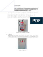 Daftar Alat Pemadam API Di Laboratorium