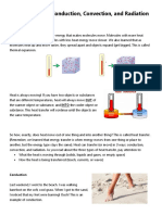 Conduction Convection Radiation Reading