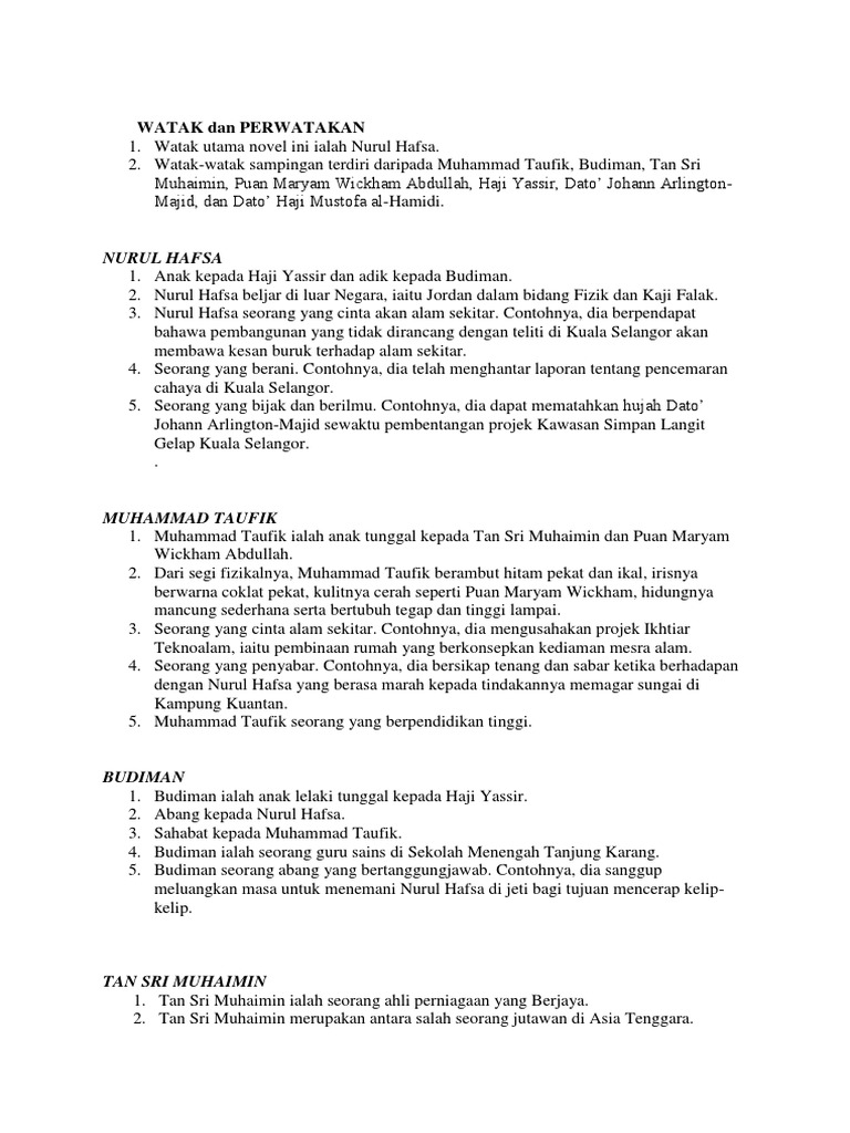 Folio Novel Bima Sakti Menari Pdf