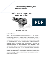 Arte sonoro y arte contemporáneo