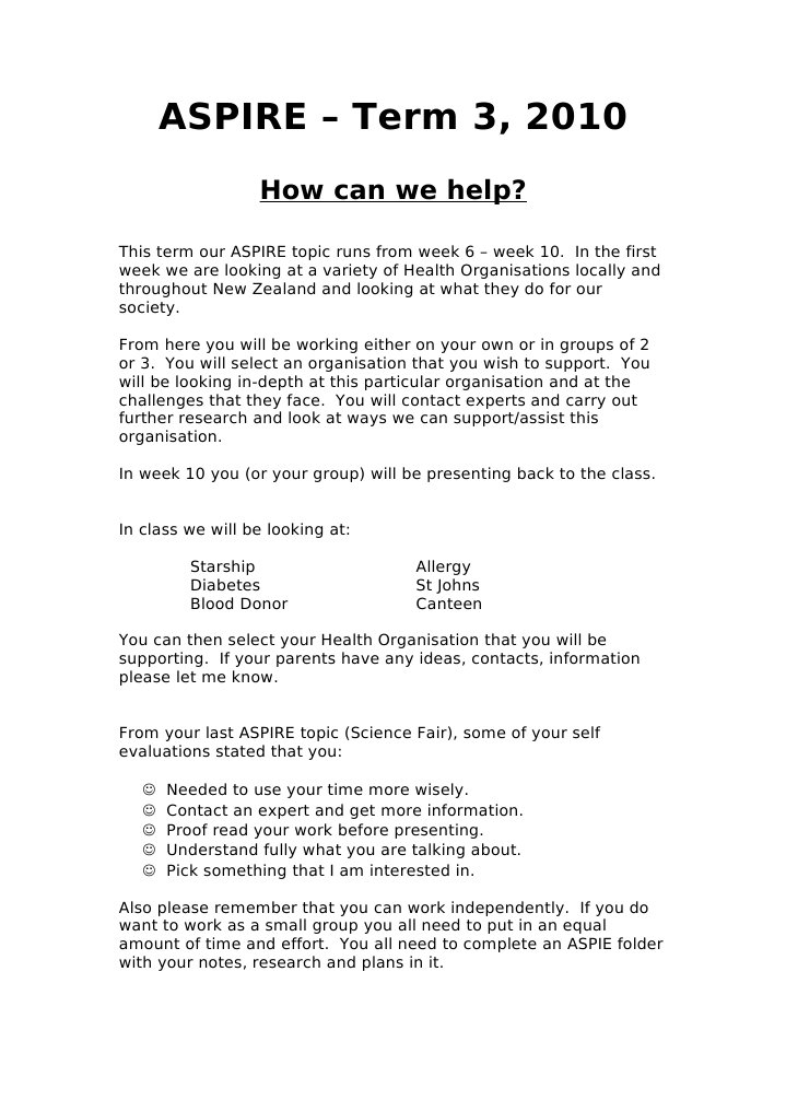 Aspire Plan | PDF | Self-Improvement