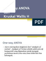 ANOVA Dan Kruskal