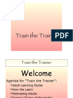 Train The Trainer