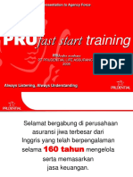 PRUfast start training presentation