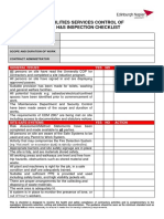 Construction Site Checklist