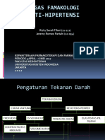 Pengaturan Tekanan Darah Melalui Pengobatan Antihipertensi